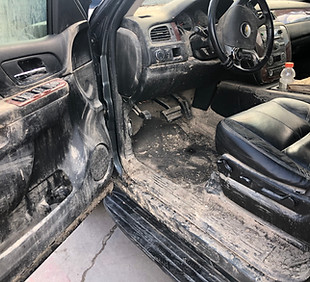 H2O Hand Car Wash detailing close-up