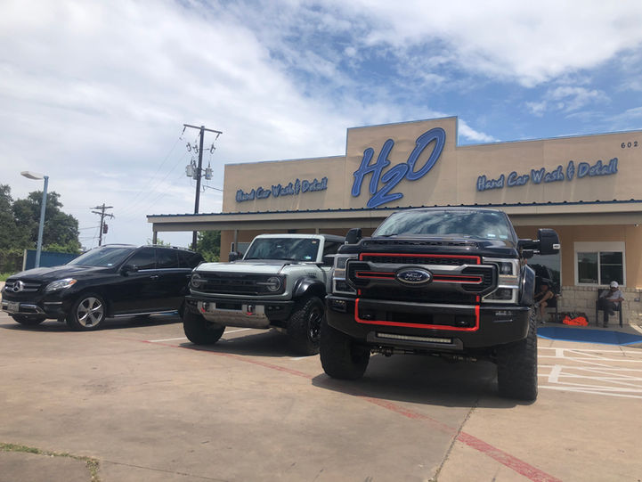 H2O Hand Car Wash detail work 6